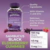image:imageBlack Elderberry Vitamin C and Zinc Immune Support Gummies for Adults120 Count Pack of 1