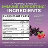 image:imageBlack Elderberry Vitamin C and Zinc Immune Support Gummies for Adults60 Count Pack of 1
