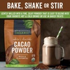 image:imageOrganic Cacao Powder Unsweetened 1 lb 454 g  Rich Dark Chocolate Flavor Perfect for Baking Smoothies amp Hot Chocolate  Vegan Keto Paleo NonGMO amp GlutenFree Cocoa PowderCacao Powder