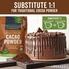 image:imageOrganic Cacao Powder Unsweetened 1 lb 454 g  Rich Dark Chocolate Flavor Perfect for Baking Smoothies amp Hot Chocolate  Vegan Keto Paleo NonGMO amp GlutenFree Cocoa PowderCacao Powder