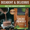 image:imageOrganic Cacao Powder Unsweetened 1 lb 454 g  Rich Dark Chocolate Flavor Perfect for Baking Smoothies amp Hot Chocolate  Vegan Keto Paleo NonGMO amp GlutenFree Cocoa PowderCacao Powder