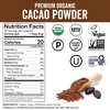 image:imageOrganic Cacao Powder Unsweetened 1 lb 454 g  Rich Dark Chocolate Flavor Perfect for Baking Smoothies amp Hot Chocolate  Vegan Keto Paleo NonGMO amp GlutenFree Cocoa PowderCacao Powder