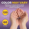 image:imageViva Naturals Black Elderberry 1000mg with Vitamin C D3 5000 IU amp Zinc  5in1 Immune Support Supplement for Adults Sambucus Elderberry Capsules with Ginger for Men and Women 60 Capsules120 Count Pack of 1