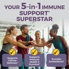 image:imageViva Naturals Black Elderberry 1000mg with Vitamin C D3 5000 IU amp Zinc  5in1 Immune Support Supplement for Adults Sambucus Elderberry Capsules with Ginger for Men and Women 60 Capsules60 Count Pack of 1