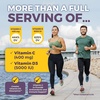 image:imageViva Naturals Black Elderberry 1000mg with Vitamin C D3 5000 IU amp Zinc  5in1 Immune Support Supplement for Adults Sambucus Elderberry Capsules with Ginger for Men and Women 60 Capsules60 Count Pack of 1