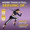 image:imageViva Naturals Black Elderberry 1000mg with Vitamin C D3 5000 IU amp Zinc  5in1 Immune Support Supplement for Adults Sambucus Elderberry Capsules with Ginger for Men and Women 60 Capsules120 Count Pack of 1