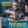 image:imageViva Naturals Omega 3 Fish Oil Supplement for Women and Men  2500 mg Triple Strength Fish Oil per Serving with Omega 3 Fatty Acids Including EPA DHA DPA  180 PescatarianFriendly Softgels30 Count Pack of 1