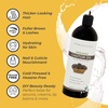 image:imageViva Naturals Organic Castor Oil ColdPressed 16 fl oz  For Face Hair Eyelashes USDA Organic NonGMO  With Beauty Kit16 Fl Oz Pack of 1
