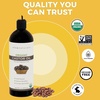 image:imageViva Naturals Organic Castor Oil ColdPressed 16 fl oz  For Face Hair Eyelashes USDA Organic NonGMO  With Beauty Kit16 Fl Oz Pack of 1