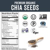 image:imageViva Naturals Organic Chia Seeds 2 lb 32 Oz  PlantBased Omega3 and Vegan Protein Gluten Free amp NonGMO Perfect for Smoothies Salads amp Chia PuddingChia Seeds