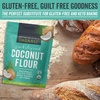 image:imageViva Naturals Organic Coconut Flour 4 lbs 181 kg  Gluten Free Flour for Keto Paleo amp Vegan Baking Good Source of Fiber Low Fat NonGMO Unbleached amp Unrefined64 Ounce Pack of 4