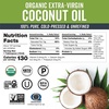 image:imageViva Naturals Organic Coconut Oil 16 fl oz  Unrefined ColdPressed Extra Virgin Coconut Oil USDA Organic amp NonGMO Natural Cooking Oil Hair Oil amp Skin OilUnrefined Coconut Oil