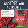image:imageViva Naturals Organic Dried Goji Berries 1 lb 454 g  NonGMO Vegan Wolfberries Perfect for Goji Berry Tea Smoothies Baking amp Snacking1 Pound