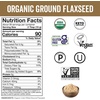 image:imageViva Naturals Organic Ground Flaxseed  Premium Quality PlantBased Protein and Vegan Omega 3 with Fiber Perfect for Smoothies Finely Milled Flaxseed 30 oz 850 g15 Ounce Pack of 1