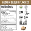 image:imageViva Naturals Organic Ground Flaxseed  Premium Quality PlantBased Protein and Vegan Omega 3 with Fiber Perfect for Smoothies Finely Milled Flaxseed 30 oz 850 g15 Ounce Pack of 12