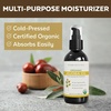 image:imageViva Naturals Organic Jojoba Oil  Pure ColdPressed for Skin and Hair USDA Certified Face Moisturizer 4 fl ozJojoba Oil