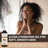 image:imageViva Naturals Organic Jojoba Oil  Pure ColdPressed for Skin and Hair USDA Certified Face Moisturizer 4 fl ozSweet Almond Oil