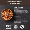 image:imageViva Naturals Organic Jojoba Oil  Pure ColdPressed for Skin and Hair USDA Certified Face Moisturizer 4 fl ozSweet Almond Oil