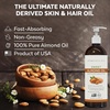 image:imageViva Naturals Organic Jojoba Oil  Pure ColdPressed for Skin and Hair USDA Certified Face Moisturizer 4 fl ozSweet Almond Oil