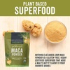 image:imageViva Naturals Organic Maca Powder Gelatinized 16 oz 1 lb  Vegan USDA Organic GlutenFree NonGMO Peruvian Superfood in Resealable BagMaca