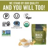 image:imageViva Naturals Organic Maca Powder Gelatinized 16 oz 1 lb  Vegan USDA Organic GlutenFree NonGMO Peruvian Superfood in Resealable BagMaca