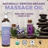 image:imageViva Naturals Organic Massage Oil Unscented 8 fl oz  NonGreasy Body Oil with MessFree Pump Moisturizing Massage Oils for Massage Therapy NonGMO and Certified Organic 237 mLScented