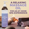 image:imageViva Naturals Organic Massage Oil Unscented 8 fl oz  NonGreasy Body Oil with MessFree Pump Moisturizing Massage Oils for Massage Therapy NonGMO and Certified Organic 237 mLScented