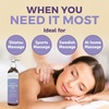 image:imageViva Naturals Organic Massage Oil Unscented 8 fl oz  NonGreasy Body Oil with MessFree Pump Moisturizing Massage Oils for Massage Therapy NonGMO and Certified Organic 237 mLScented