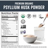 image:imageViva Naturals Organic Psyllium Husk Powder 10 oz  Finely Ground Unflavored Vegan Keto Paleo NonGMO PlantBased Superfood Good Source of Fiber for GlutenFree Baking Juices amp Smoothies24 Ounce Pack of 1