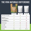 image:imageViva Naturals Organic Psyllium Husk Powder 10 oz  Finely Ground Unflavored Vegan Keto Paleo NonGMO PlantBased Superfood Good Source of Fiber for GlutenFree Baking Juices amp Smoothies10 Ounce Pack of 1