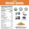 image:imageViva Naturals Organic Quinoa 4 lb  PreWashed Whole Grain Plant Protein USDA Organic GlutenFree NonGMO Vegan Kosher Rice and Pasta Substitute24 Ounce Pack of 12