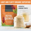 image:imageViva Naturals Organic Quinoa 4 lb  PreWashed Whole Grain Plant Protein USDA Organic GlutenFree NonGMO Vegan Kosher Rice and Pasta Substitute24 Ounce Pack of 12