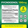 image:imageViva Naturals Pycnogenol  100mg French Maritime Pine Bark Extract  Supports Circulation AntioxidantLike Activity Joints amp Immune Health and Function  60 Veggie Capsules60 Count Pack of 1