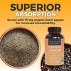 image:imageViva Naturals Turmeric and Ginger Supplement with Black Pepper for Better Absorption  Organic Turmeric Curcumin to Support Joint Heart and Digestive Health NonGMO  120 TabletsTurmeric Ginger