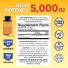 image:imageViva Naturals Vitamin D3 5000 IU Softgels 360 Count 125 mcg Supports Bone amp Immune Health High Potency Vitamin D360 Count Pack of 1