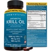 image:imageViva Naturals Antarctic Krill Oil Omega 3 Supplements 1250 mg  DHA EPA Omega3 amp Astaxanthin Concentration for Joint Health No Fish Burp  60 Krill Oil Capsules60 Count Pack of 1