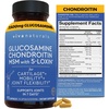 image:imageViva Naturals Glucosamine Chondroitin MSM Joint Support Supplement 90 Capsules  with Turmeric Black Pepper Boswellia and Hyaluronic Acid  Joint Health Supplement for Mobility and Flexibility