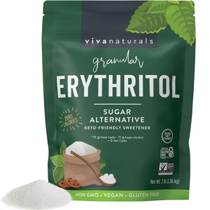image:imageViva Naturals Erythritol Sweetener 3 lb  Zero Calorie Sugar Substitute No Bitter Aftertaste Low Glycemic Index Ideal for Baking amp Sweetening  Keto Friendly NonGMO